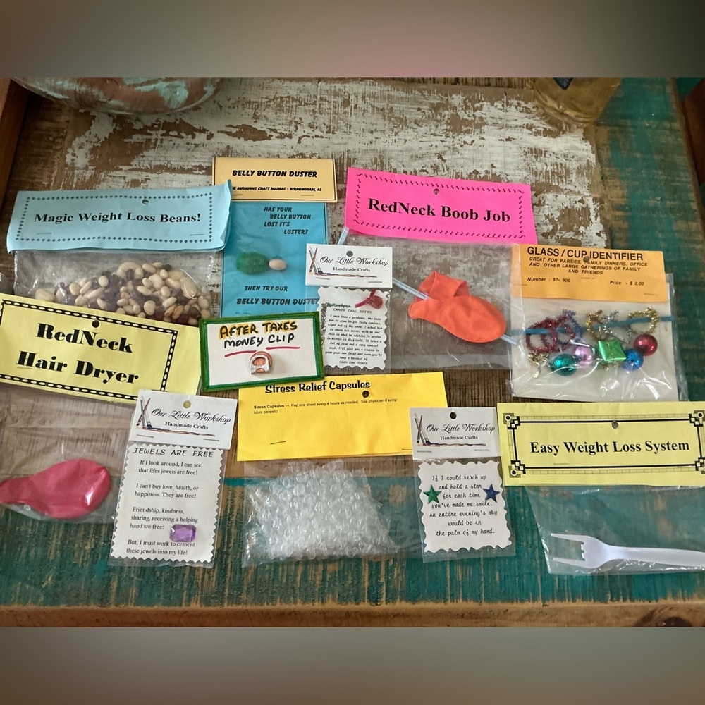 Vintage Novelty Gag Gift Set